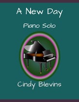 A New Day piano sheet music cover